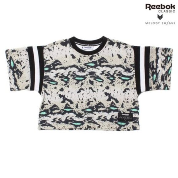 Melody Ehsani x Reebok Seaglass Reptile Python Tee - Picture 5 of 7